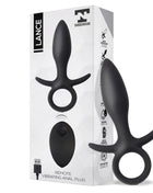 Lance Anal Plug Remote Control Liquified Silicone USB