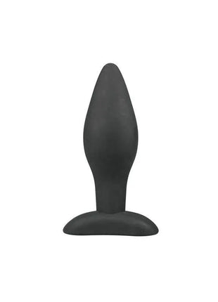 Large Black Silicone Buttplug