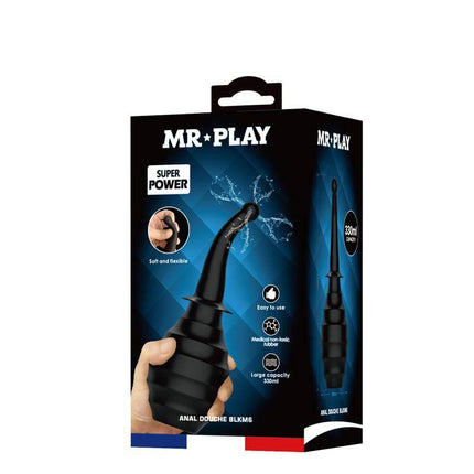 Large Capacity Anal Douche BLKM6 - 330 ml Cleanser