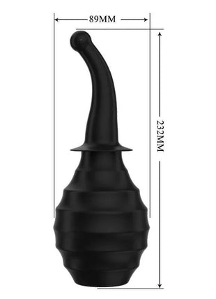 Large Capacity Anal Douche BLKM6 - 330 ml Cleanser