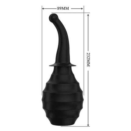 Large Capacity Anal Douche BLKM6 - 330 ml Cleanser