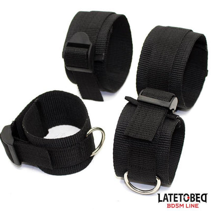Nylon Bed Bondage Restraints System (without hook)