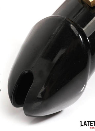 Chastity Penis Cage Long Black