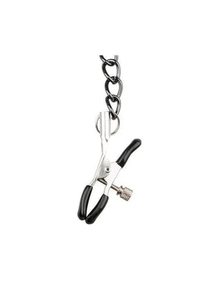 Leather Collar With Nipple ChainsAccessoriessecretsextoys.store