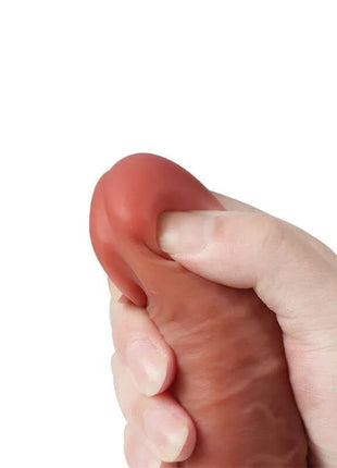 Leo Dildo Double Hardness Dual Layer Silicone 9.44