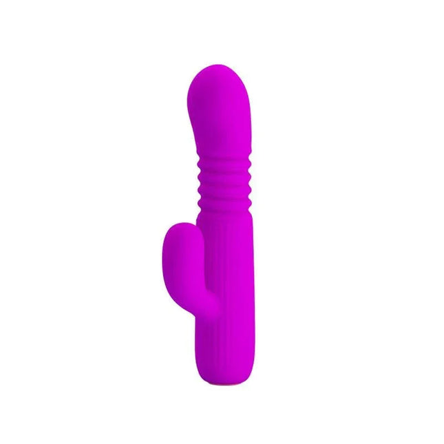 Leopold Thrusting Vibe USB Silicone sex toy in sleek silicone design with USB charging port