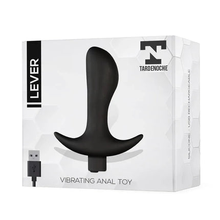 Lever Anal Plug with Vibration