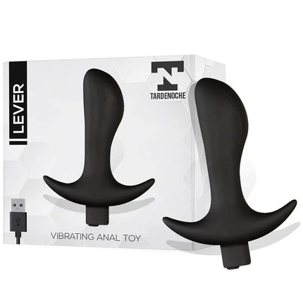 Lever Anal Plug with Vibration