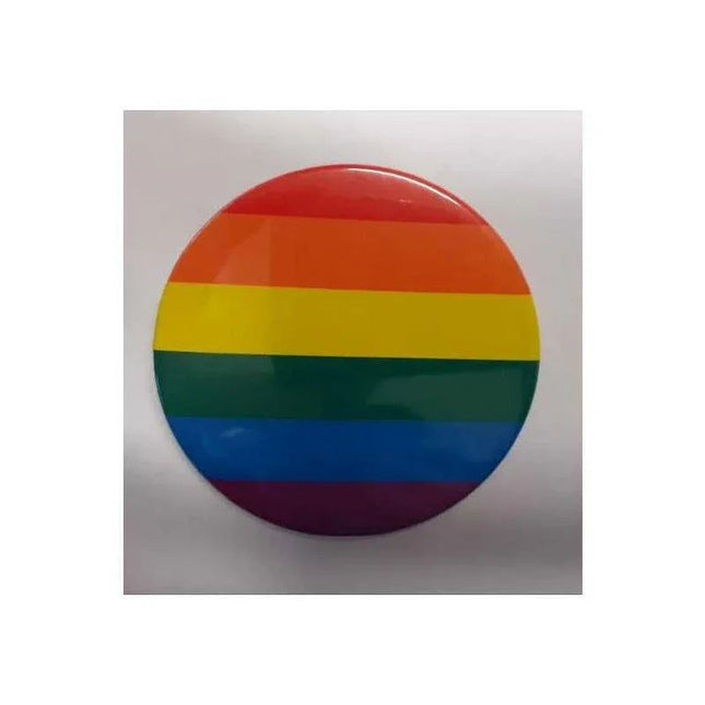 Colorful LGBT+ Pride Magnet with rainbow design symbolizing love and diversity