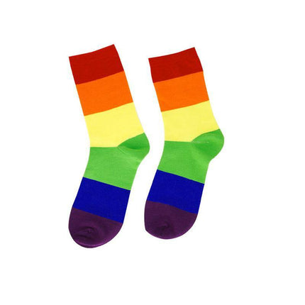LGBT Socks Rainbow Pride Size L/XL