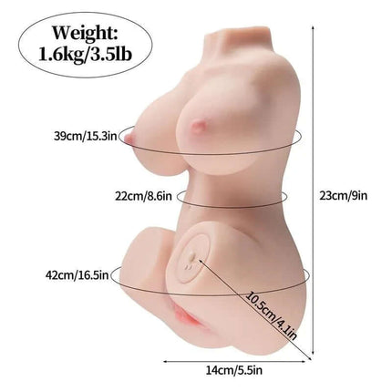 Lilinet Mini Vibrating Torso 1.6 kg