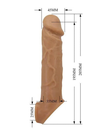 Lionel Penis Sleeve Liquid Silicone