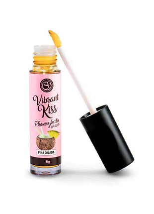 Lip Gloss Vibrant Kiss Piña Colada flavor with glossy finish