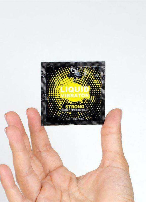 Liquid Vibrator Strong 2ml unisex intimate gel bottle for intense stimulation and pleasure