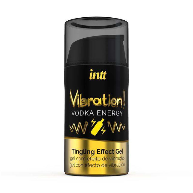 Liquid Vibrator Warm Effect Vodka Aroma 15 ml lubricant bottle with warming, tingling, and vibrating sensations