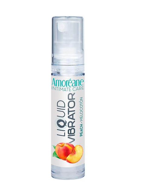 Liquid Vibrator Waterbase Peach 10 ml