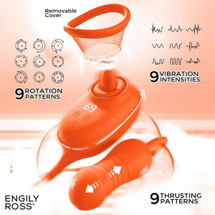 Lizer Pro Oscillating Tongue Stimulator, Vulva Pump, and Thrusting Egg