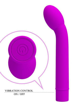 Logan Vibe Purple Vibrator Silicone