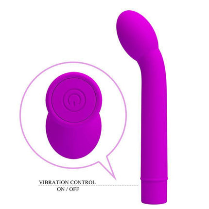 Logan Vibe Purple Vibrator Silicone