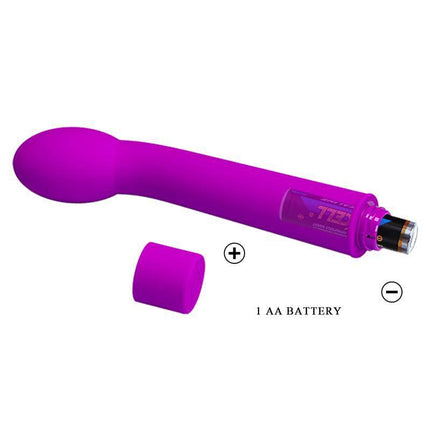 Logan Vibe Purple Vibrator Silicone