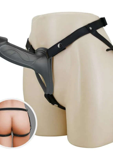 London Universal Strap-On Harness with Hollow Dildo 6.6