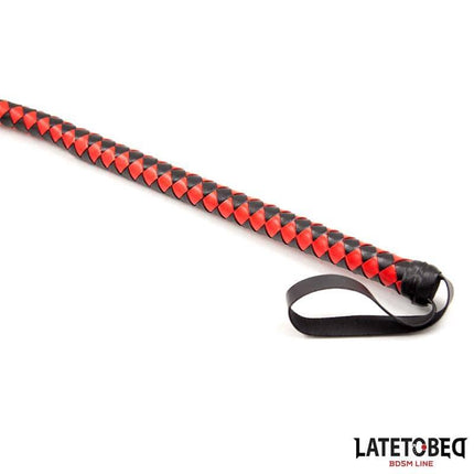 Long Whip Blacl and Red 210cm