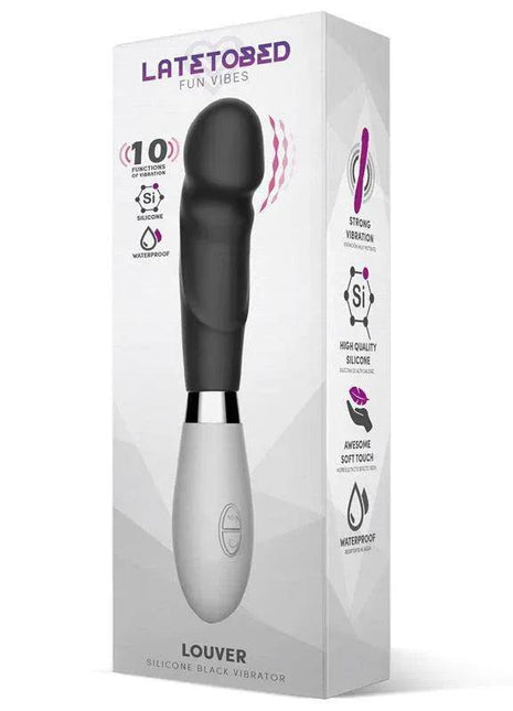 Louver Vibe Silicone Black