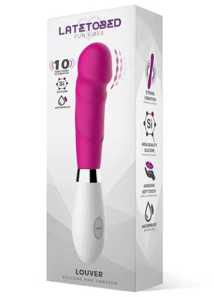 Louver Vibe Silicone Pink stylish durable silicone accessory in vibrant pink color