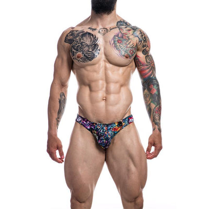 Low Rise Bikini Brief Provocative Tattoo S