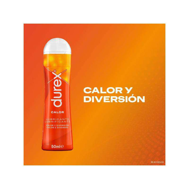 Durex Play Calor 50ml warming lubricant bottle for intimate use with heat-activated sensation