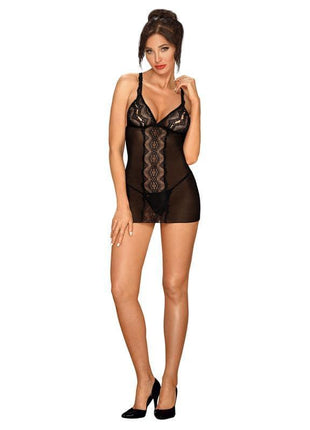 Lucita Teddy with Thong Black