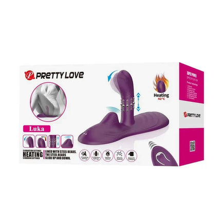Luka Seat with Vibrator Finger Heat Effect and Rotating Beads