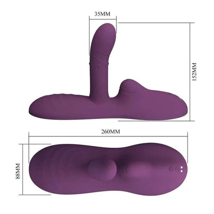 Luka Seat with Vibrator Finger Heat Effect and Rotating Beads