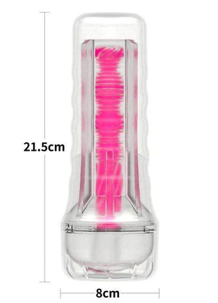 Lumino Play Masturbator Pink Glow 8.5 glowing in pink