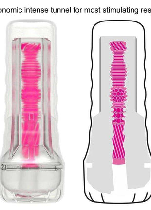 Lumino Play Masturbator Pink Glow personal pleasure device