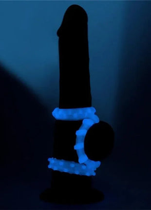 Lumino Play Set 3 Penis Ring Blue Light - Secretsextoys.store