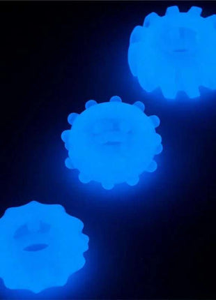 Lumino Play Set 3 Penis Ring Blue Light - Secretsextoys.store