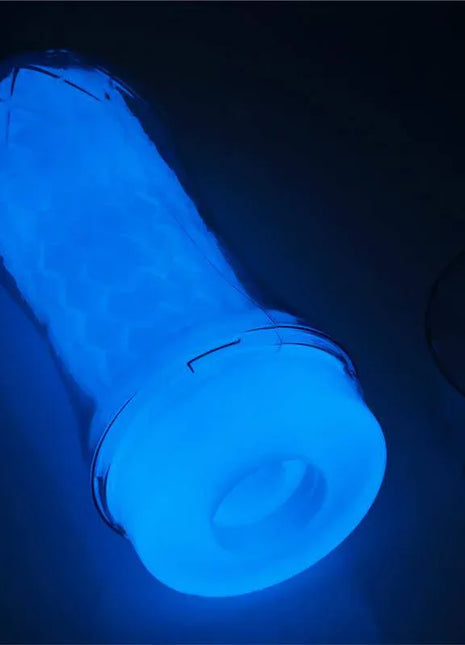 Male Masturbator Lumino Blue Light