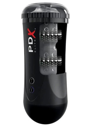 Male Masturbator Mouth Moto Stroker with realistic mouth design and compact travel-friendly case