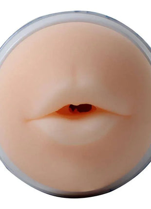 Male Masturbator Mouth Opening Blue