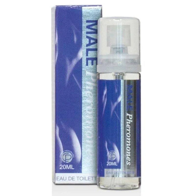 Male Pheromones Perfume 20 ml bottle with pheromone-infused fragrance for men