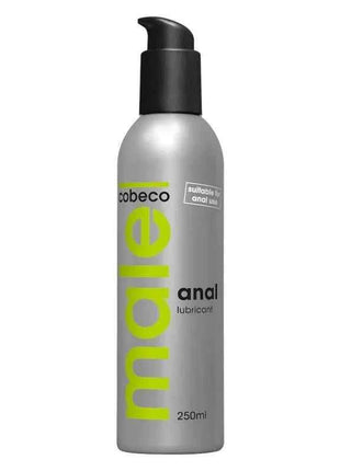 Water Based Anal Lubricant for men with silky smooth, body-safe formula, compatible with condoms and sex toys, easy water cleanup