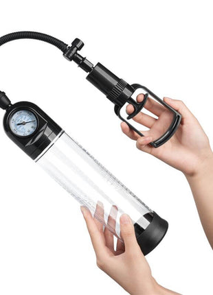 Manual Penis Pump with Valve PSX03 Crystal