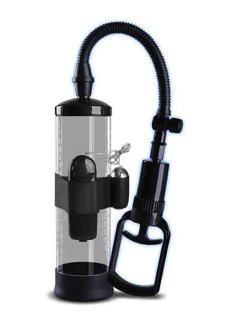 Manual Penis Pump PSX06 with vibration attachment for enhanced pleasure and performance