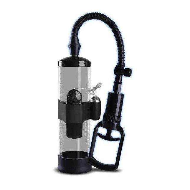 Manual Penis Pump PSX06 with vibration attachment for enhanced pleasure and performance