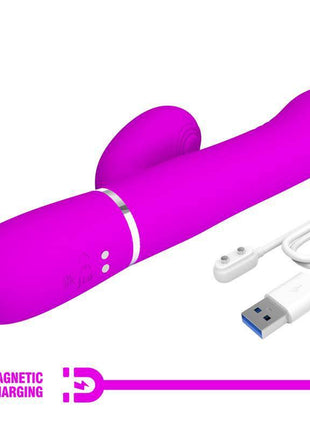 Mariana Vibrator 4 in 1 Silicone Fuchsia