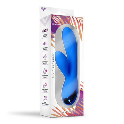 Marna Vibe USB Blue Vibrator - Festival Line