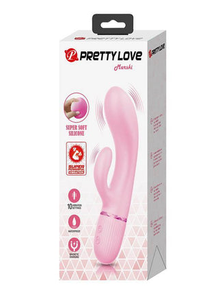 Marski Vibrator with Rabbit G Spot Pink