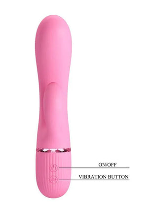 Marski Vibrator with Rabbit G Spot Pink