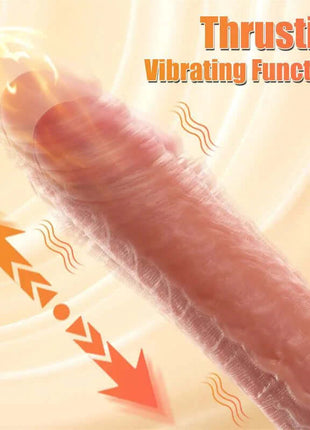 Marvin Dildo with Thrusting and Vibratiion 8.07